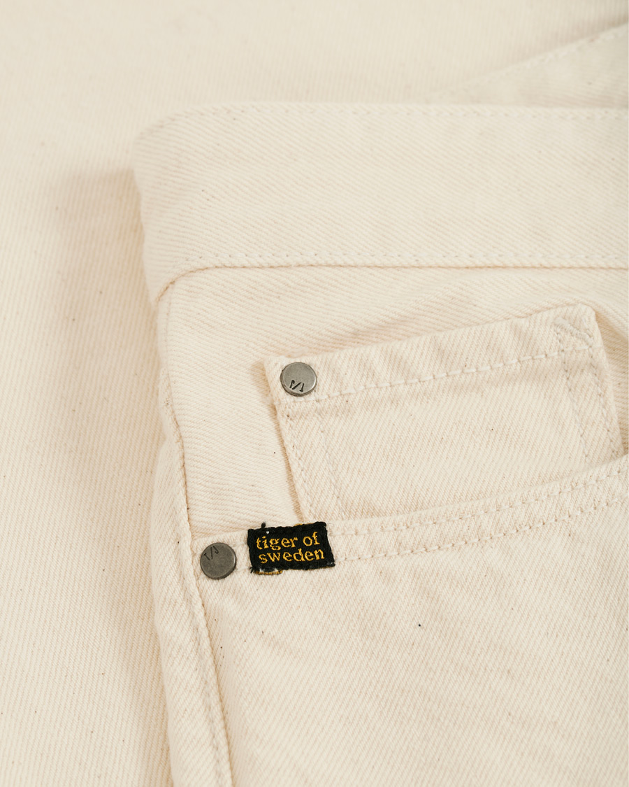 Herre | Jeans | Tiger of Sweden Jeans | Jud Organic Cotton Glass Jeans Off White