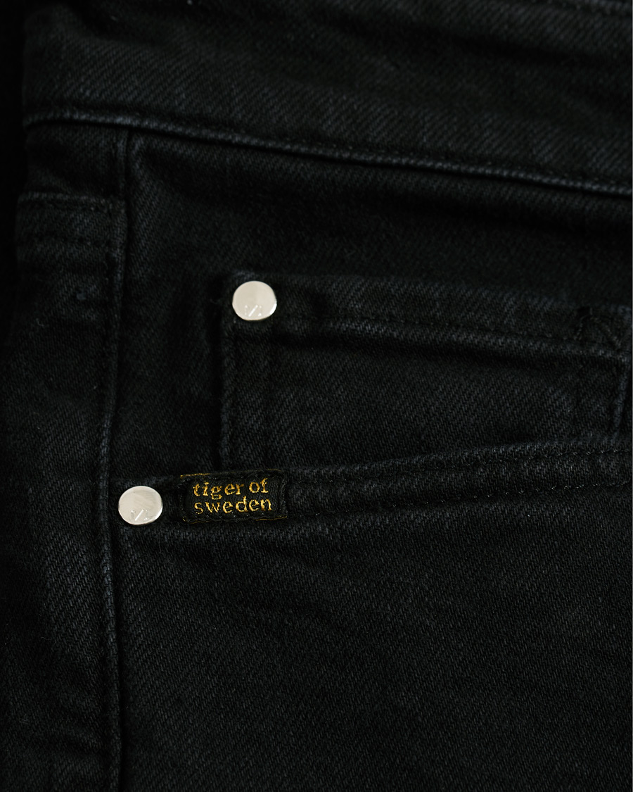 Herre | Jeans | Tiger of Sweden Jeans | Rex Stretch Organic Cotton Dura Jeans Black