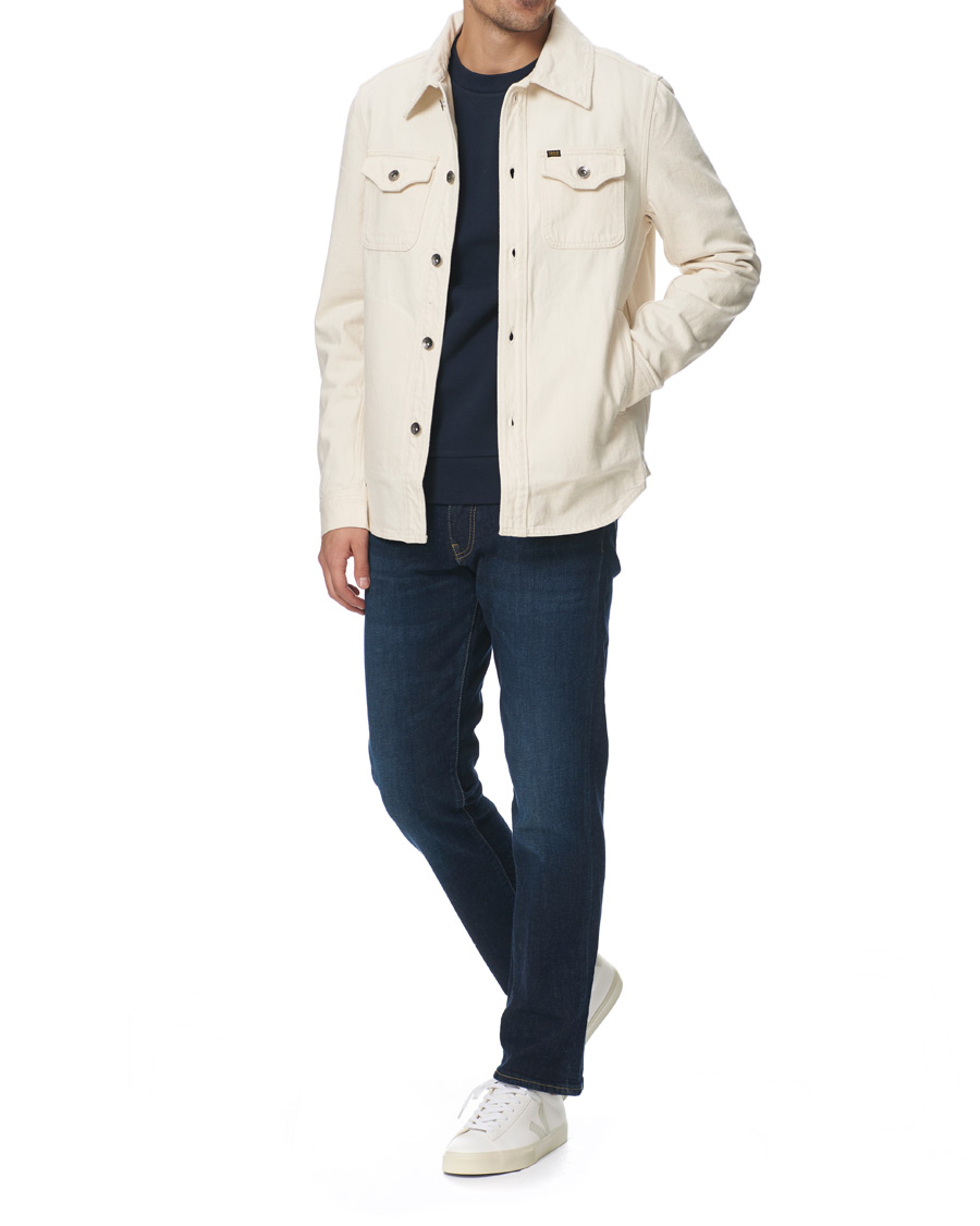Herre | Jakker | Tiger of Sweden Jeans | Get Organic Cotton Denim Jacket Off White