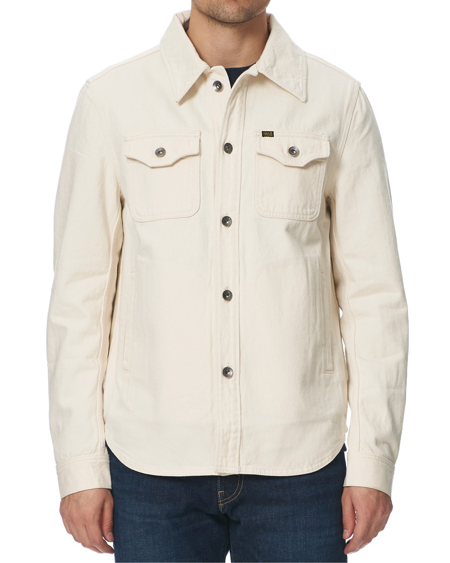 Herre | Jakker | Tiger of Sweden Jeans | Get Organic Cotton Denim Jacket Off White