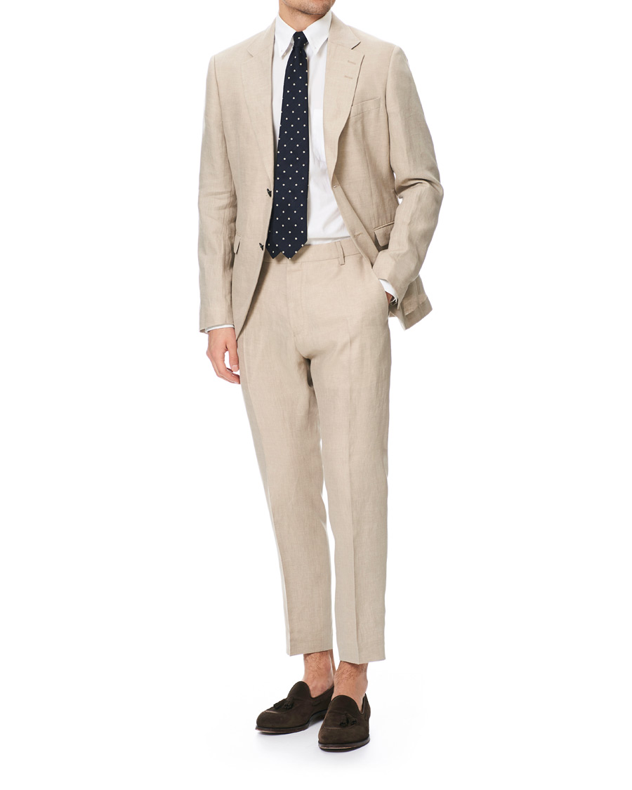 Herre | Blazere & jakker | Tiger of Sweden | Jamonte Linen Suit Blazer Irish Cream