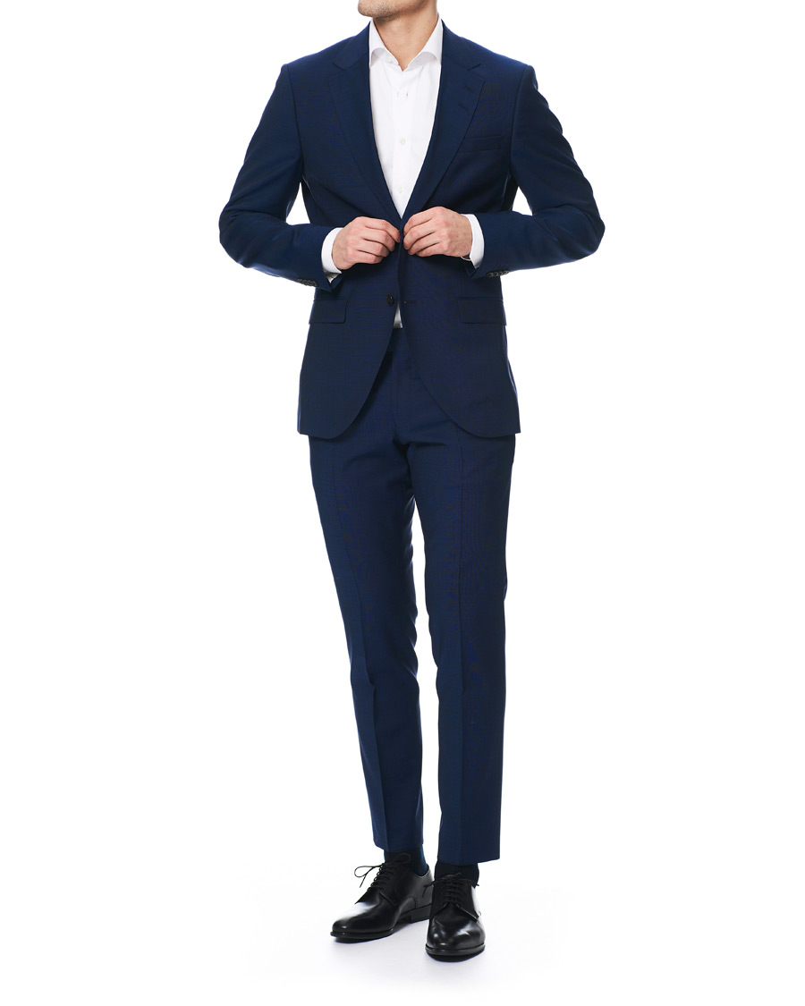 Herre | Blazere & jakker | Tiger of Sweden | Jamonte Wool Suit Blazer Deep Ocean Blue