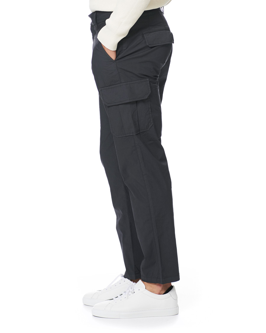 Herre | Bukser | Tiger of Sweden | Clone Cargo Trousers Washed Black