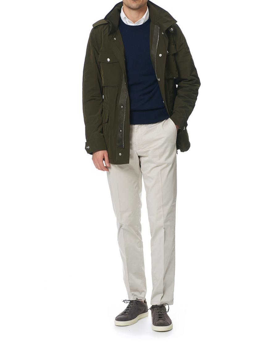 Herre | Bukser | Tiger of Sweden | Truman Satin Chinos Beige