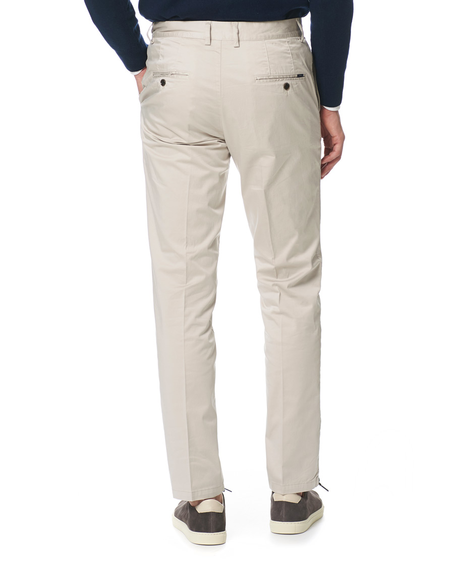 Herre | Bukser | Tiger of Sweden | Truman Satin Chinos Beige