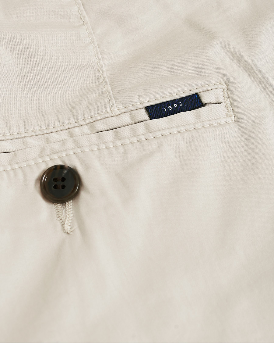 Herre | Bukser | Tiger of Sweden | Truman Satin Chinos Beige