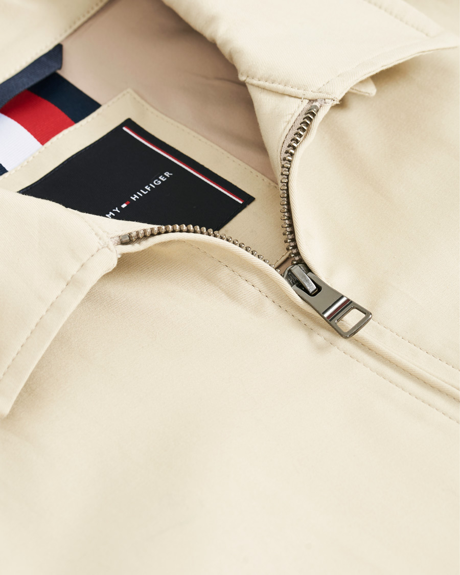 Herre | Jakker | Tommy Hilfiger | Lightweight Cotton Harrington Jacket Light Stone