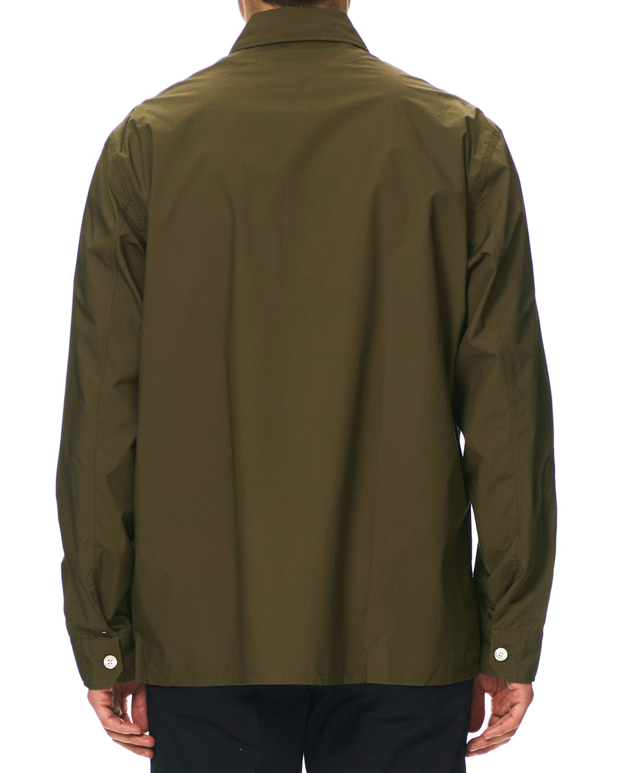 Herre | Skjorter | Tommy Hilfiger | Officer Overshirt Army Green