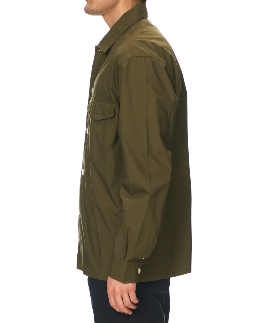 Herre | Skjorter | Tommy Hilfiger | Officer Overshirt Army Green