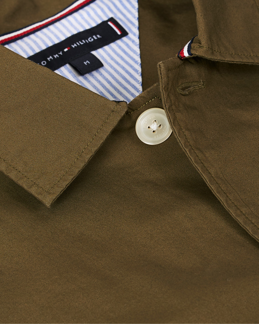 Herre | Skjorter | Tommy Hilfiger | Officer Overshirt Army Green