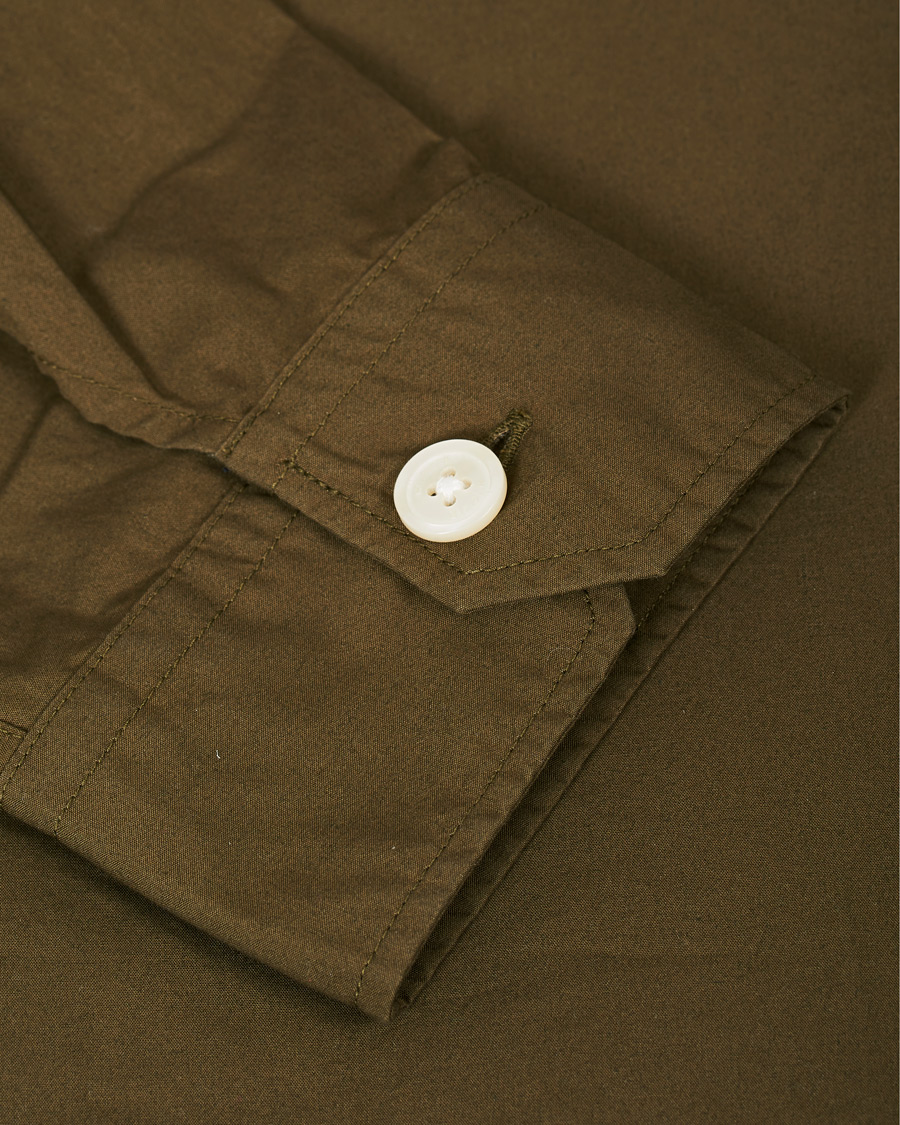 Herre | Skjorter | Tommy Hilfiger | Officer Overshirt Army Green