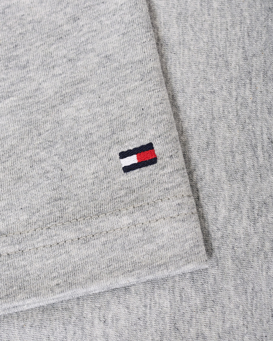 Herre | T-Shirts | Tommy Hilfiger | Flag Photo Print Crew Neck Tee Medium Grey Heather