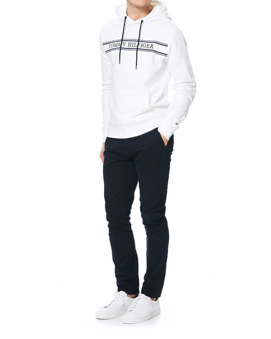 Herre | Trøjer | Tommy Hilfiger | Artwork Hoodie White