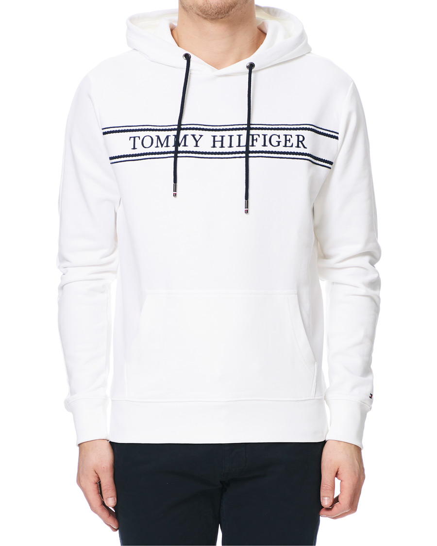 Herre | Trøjer | Tommy Hilfiger | Artwork Hoodie White