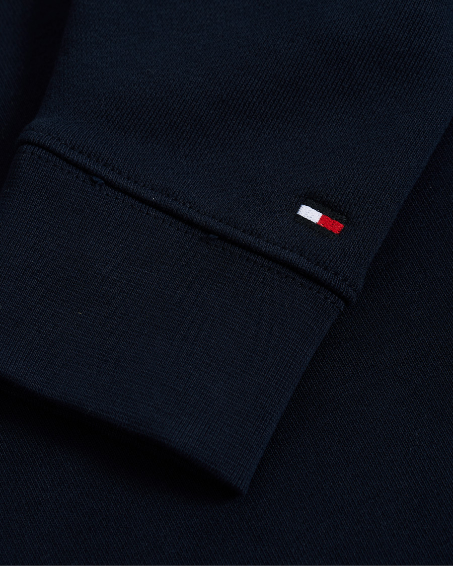 Herre | Trøjer | Tommy Hilfiger | Embroidered Crew Neck Sweatshirt Desert Sky