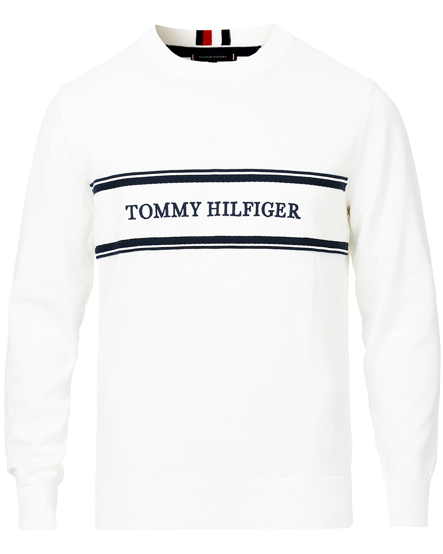 Tommy Rope Logo Crew Sweater - CareOfCarl.dk