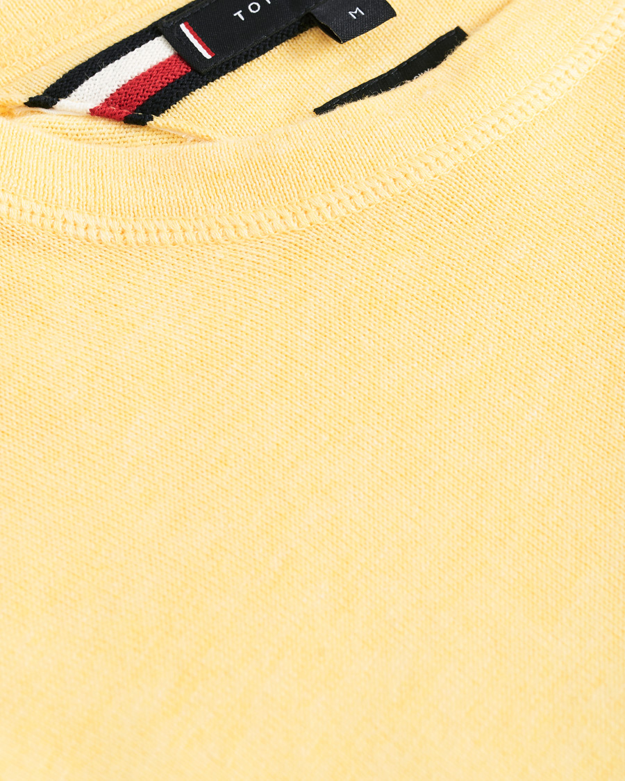 Herre | Trøjer | Tommy Hilfiger | Organic Cotton/Silk Crew Neck Pullover Sun Ray