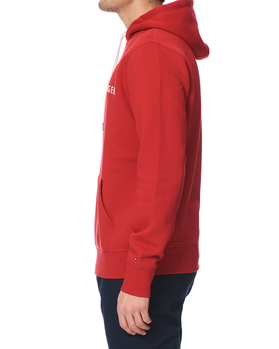 Herre | Trøjer | Tommy Hilfiger | Logo Hoodie Primary Red