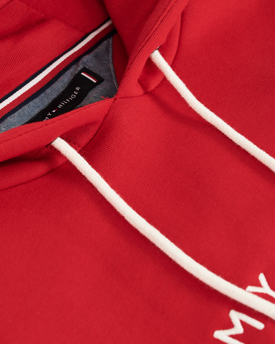 Herre | Trøjer | Tommy Hilfiger | Logo Hoodie Primary Red
