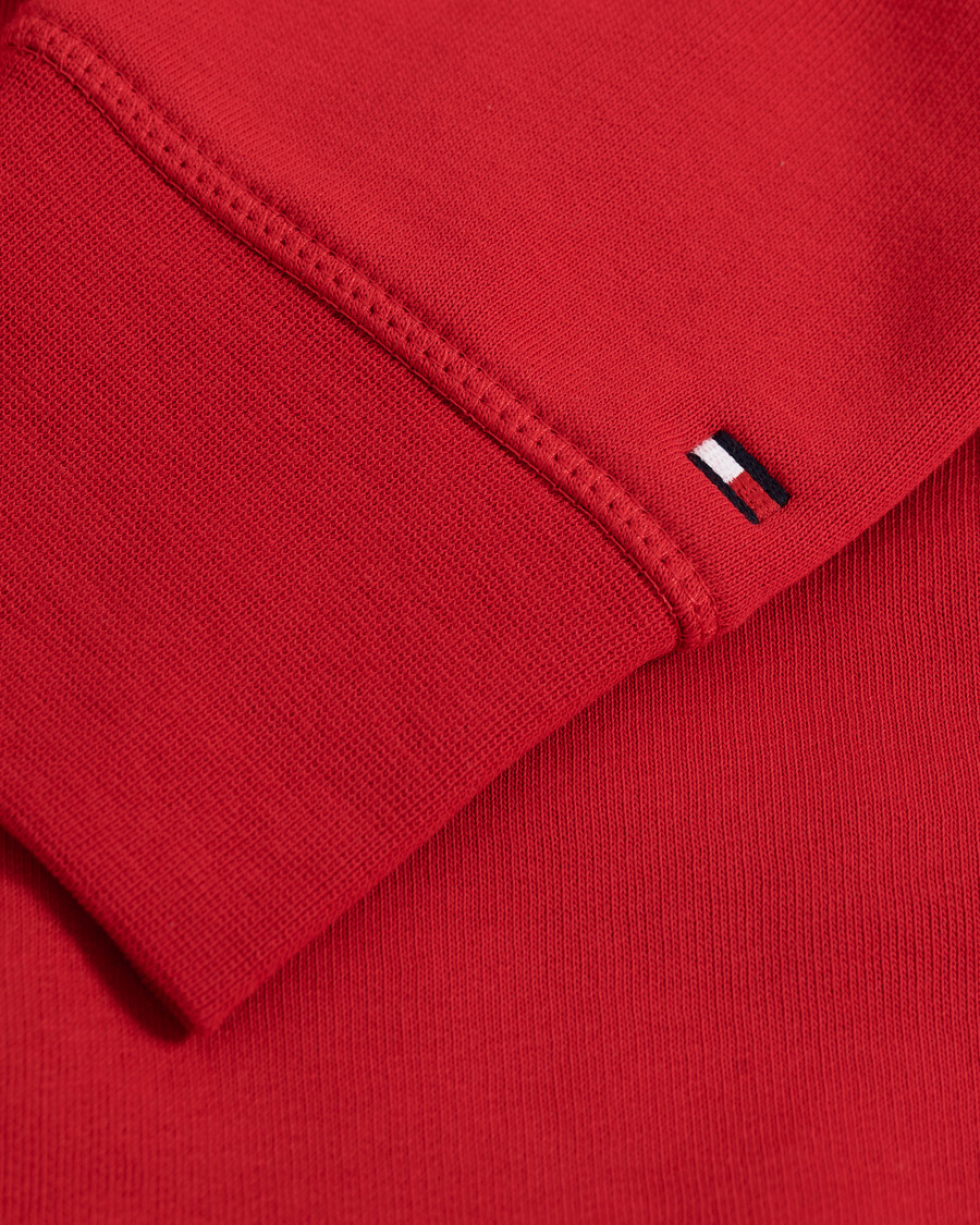 Herre | Trøjer | Tommy Hilfiger | Logo Hoodie Primary Red