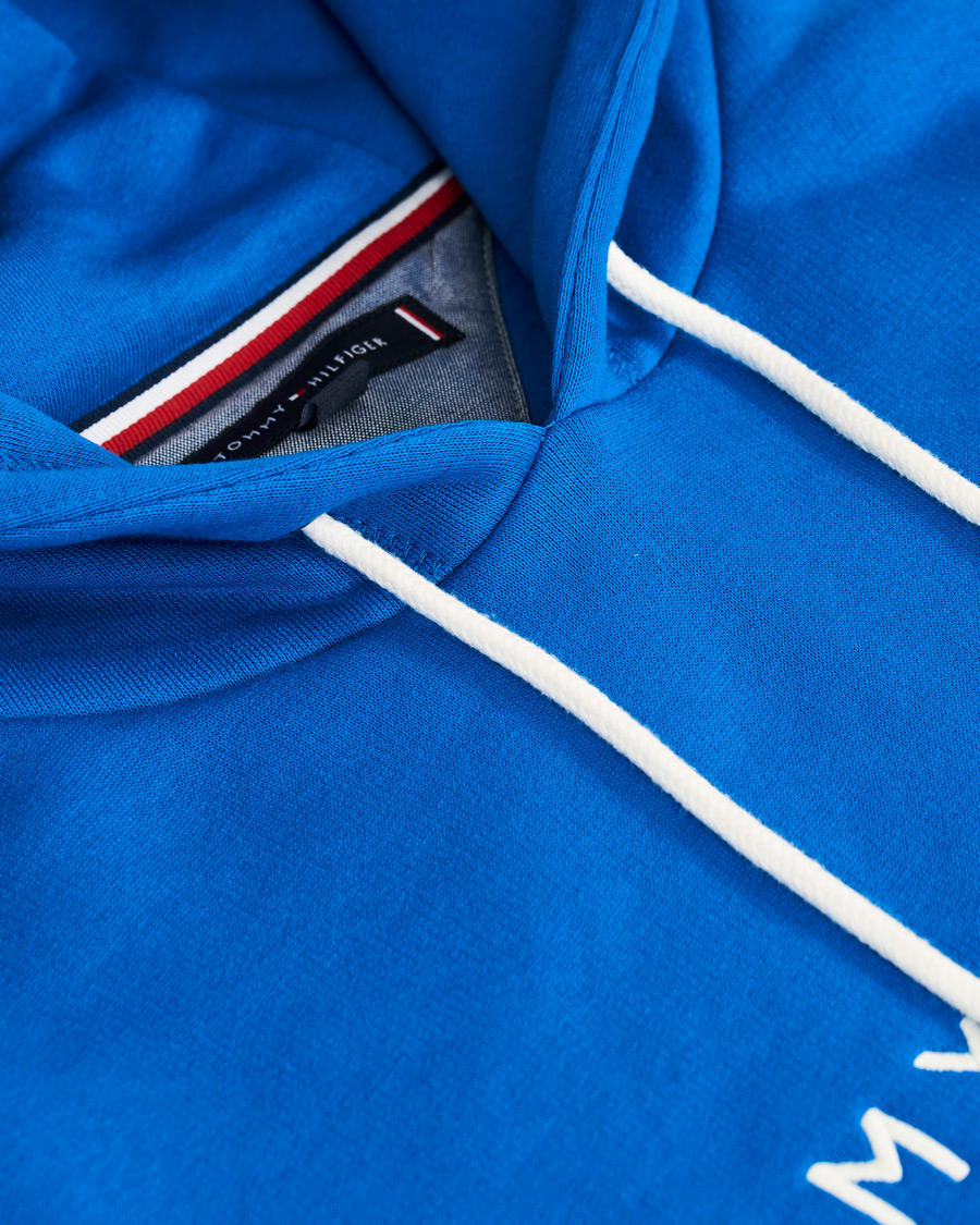 Herre | Trøjer | Tommy Hilfiger | Logo Hoodie Regatta Blue