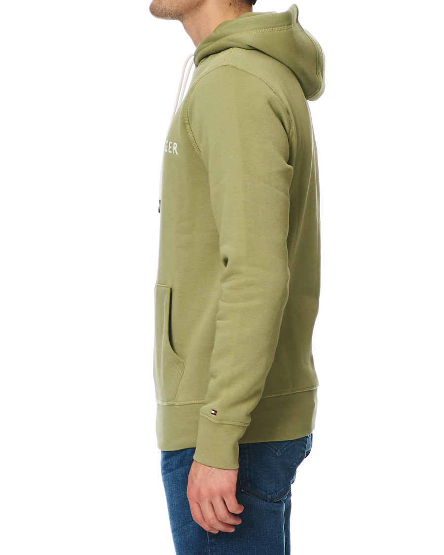 Herre | Trøjer | Tommy Hilfiger | Logo Hoodie Faded Olive