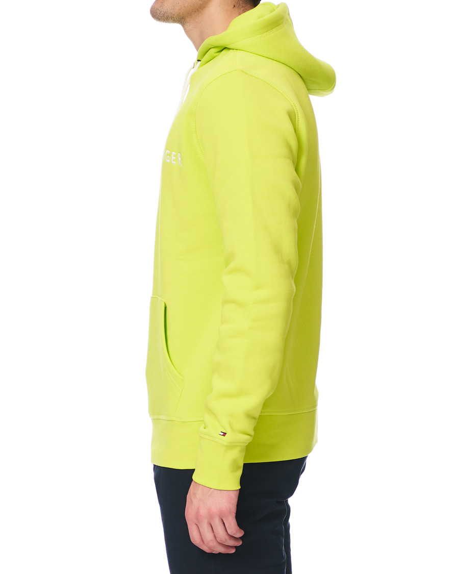 Herre | Trøjer | Tommy Hilfiger | Logo Hoodie Lemon Lime