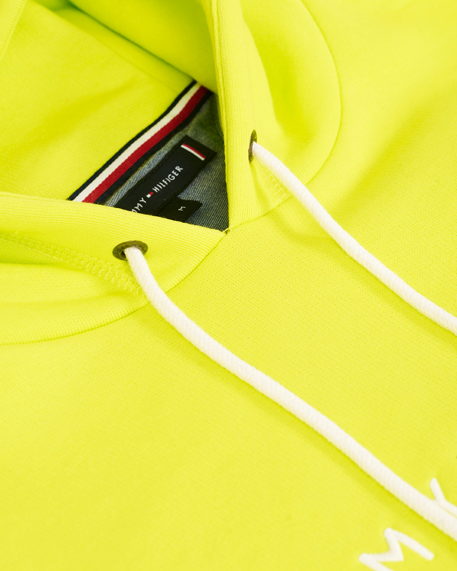 Herre | Trøjer | Tommy Hilfiger | Logo Hoodie Lemon Lime
