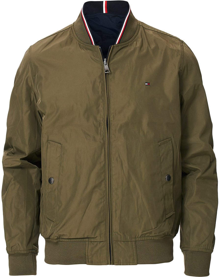 Tommy Hilfiger Reversible Bomber Army Green