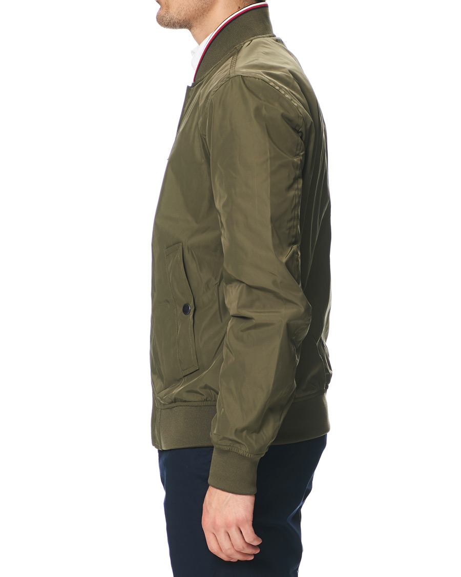 Tommy Hilfiger Reversible Bomber Jacket, Army Green