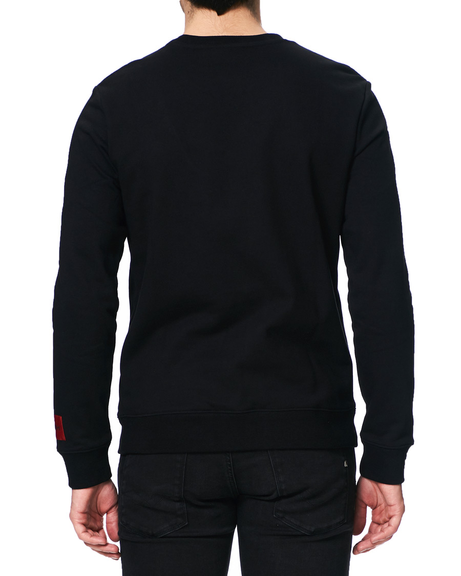 Herre | Trøjer | HUGO | Deroes Printed Sweatshirt Black