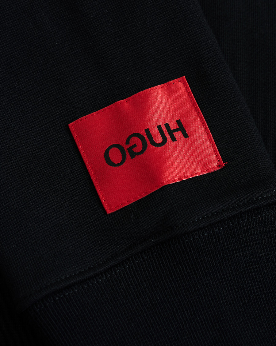 Herre | Trøjer | HUGO | Deroes Printed Sweatshirt Black