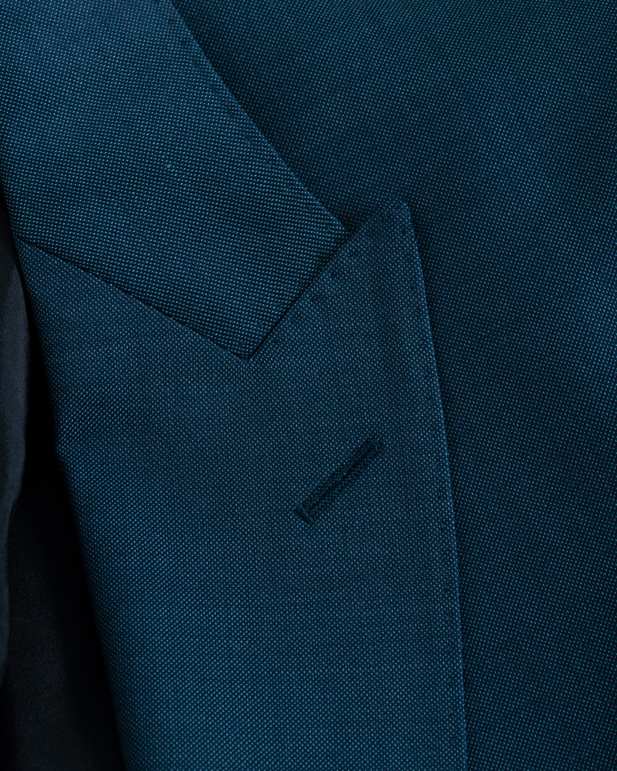 Herre | Jakkesæt | BOSS BLACK | BOSS Novid/Ben Peak Lapel Stretch Wool Suit Napoli Blue