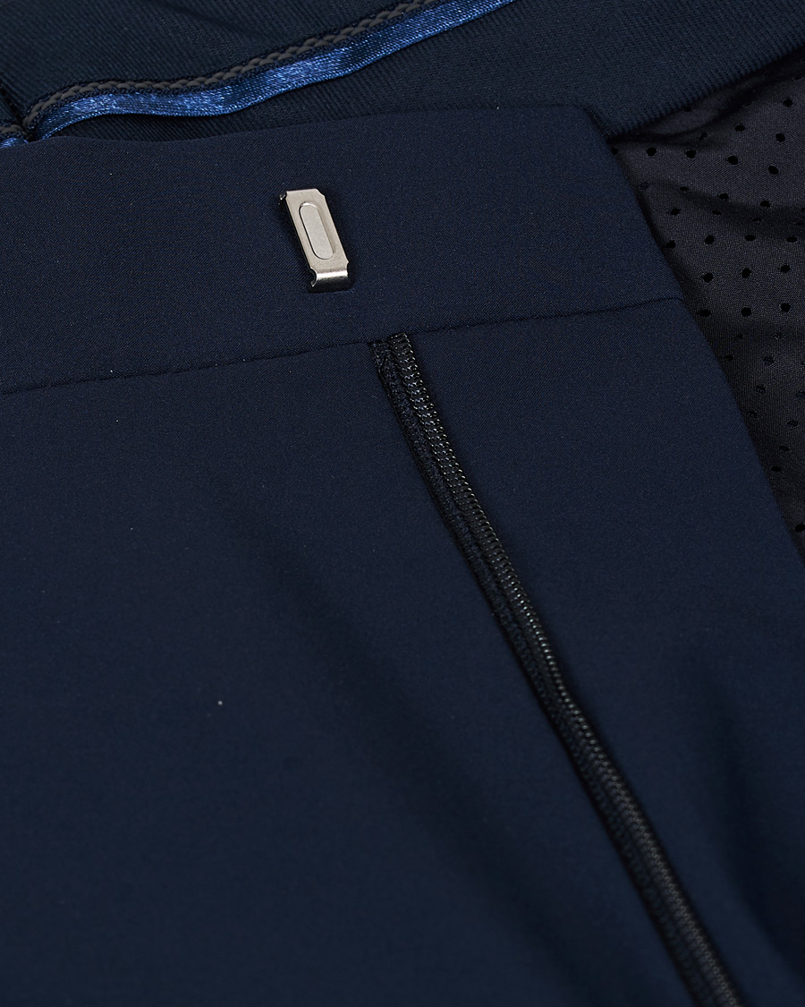 Herre | Bukser | BOSS BLACK | BOSS Barnes Travel Garment Stretch Tailoring Trousers Navy