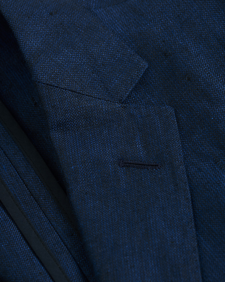 Herre | Jakkesæt | BOSS BLACK | BOSS Nelin/Ben Vegan Linen Suit Blue