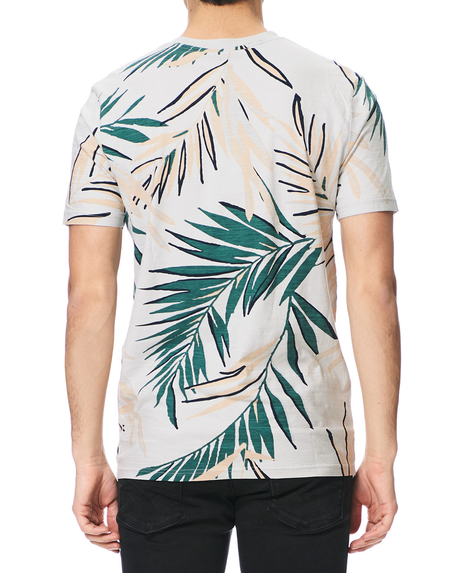 Herre | T-Shirts | BOSS ORANGE | BOSS Casual Teleaf Printed Tee Grey