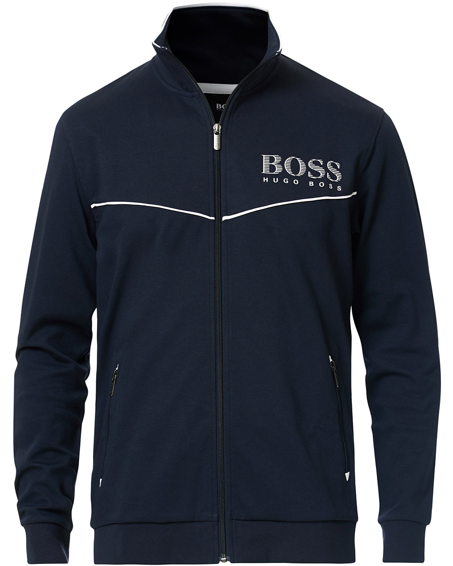 Herre | Trøjer | BOSS BLACK | BOSS Tracksuit Full-Zip Jacket Navy