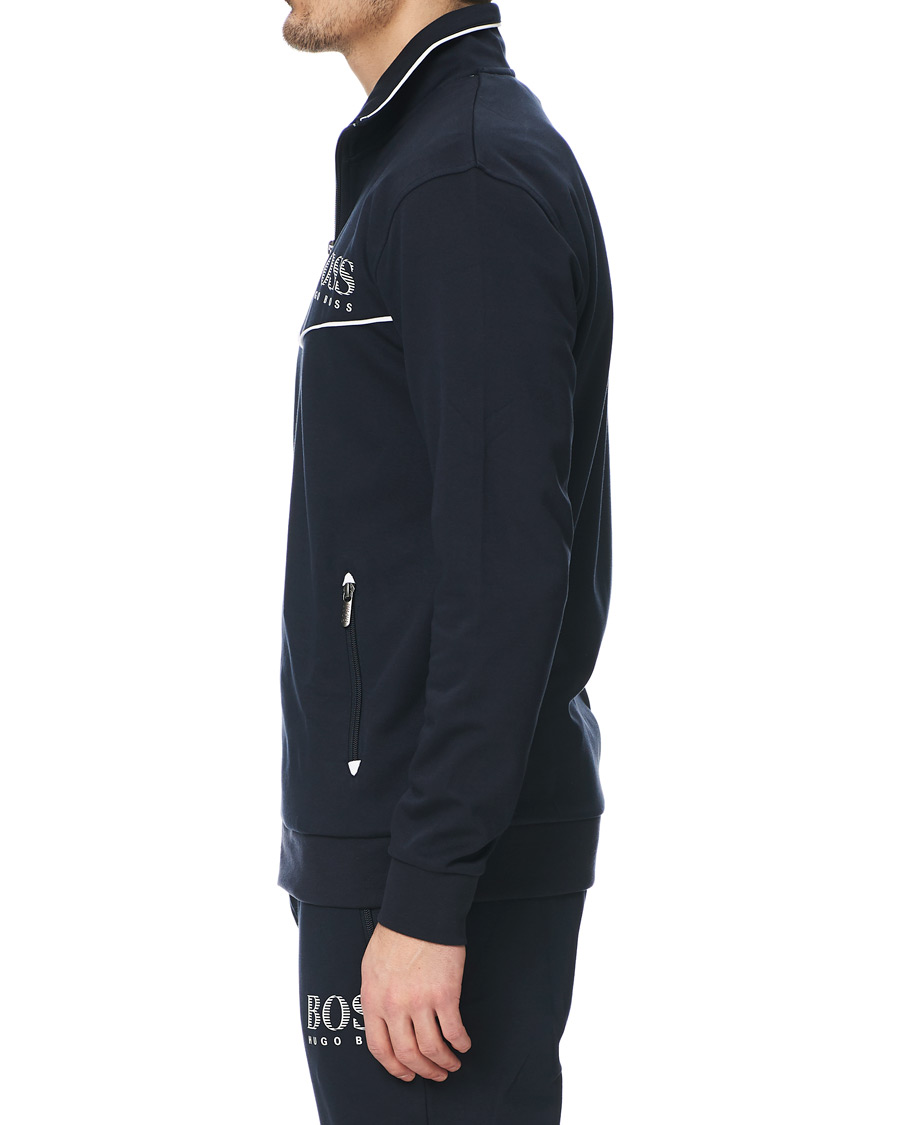 Herre | Trøjer | BOSS BLACK | BOSS Tracksuit Full-Zip Jacket Navy