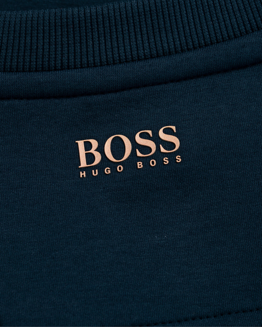 Herre | Trøjer | BOSS GREEN | BOSS Athleisure Salbo Circle Sweatshirt Navy/Rosé Gold