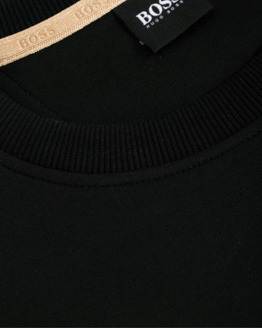 Herre | Trøjer | BOSS GREEN | BOSS Athleisure Salbo Circle Sweatshirt Black/Gold