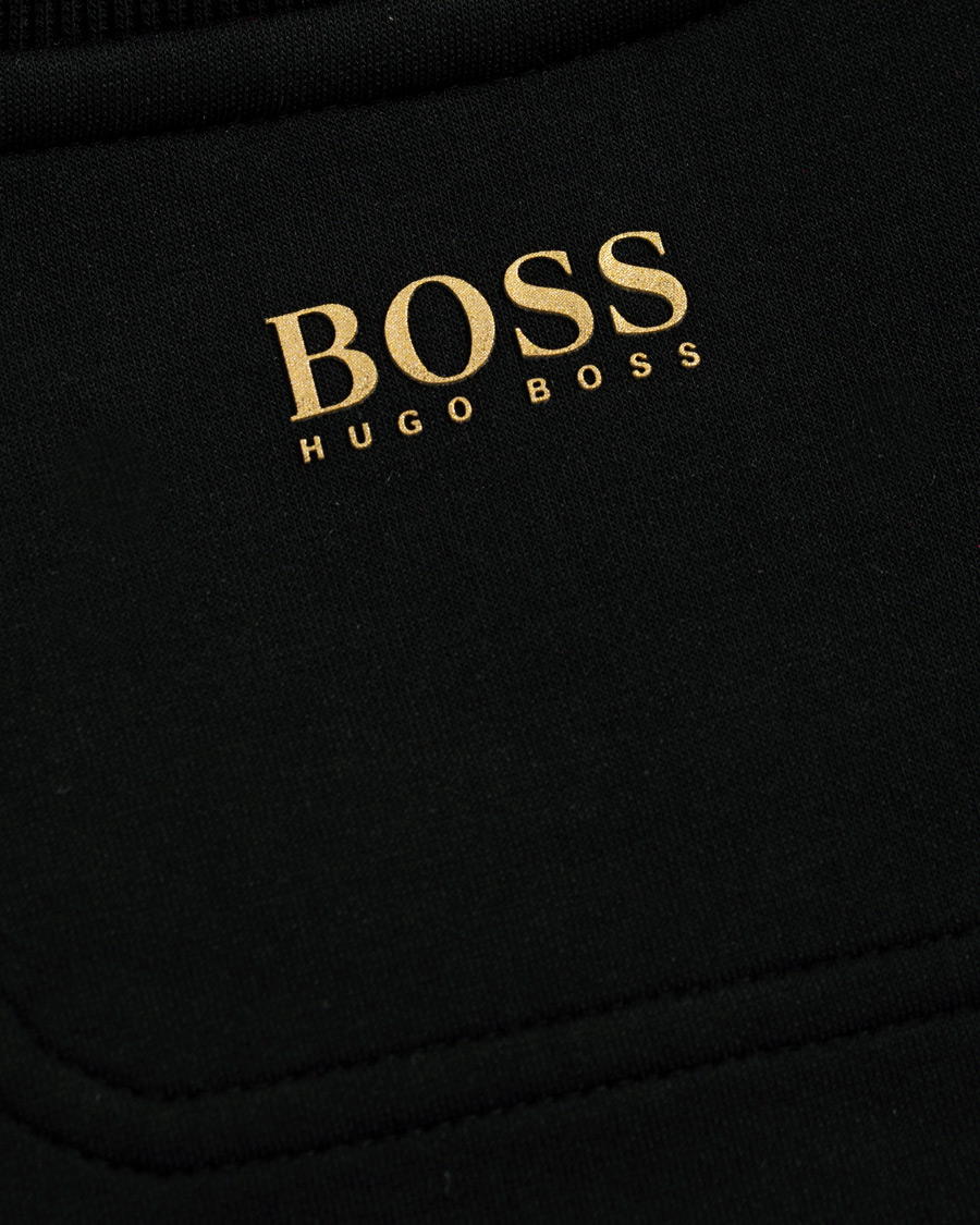 Herre | Trøjer | BOSS GREEN | BOSS Athleisure Salbo Circle Sweatshirt Black/Gold
