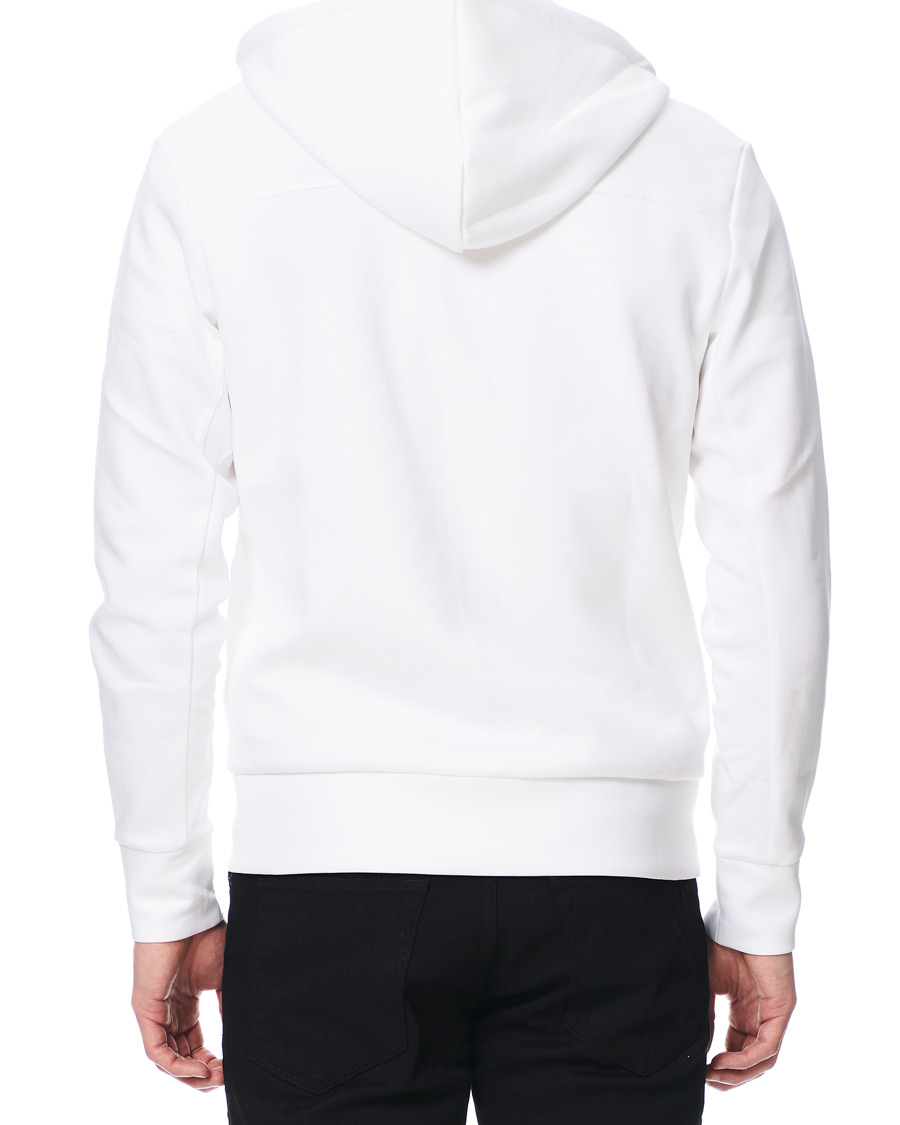 Herre | Trøjer | BOSS GREEN | BOSS Athleisure Saggy Circle Full-Zip Hoodie White/Gold