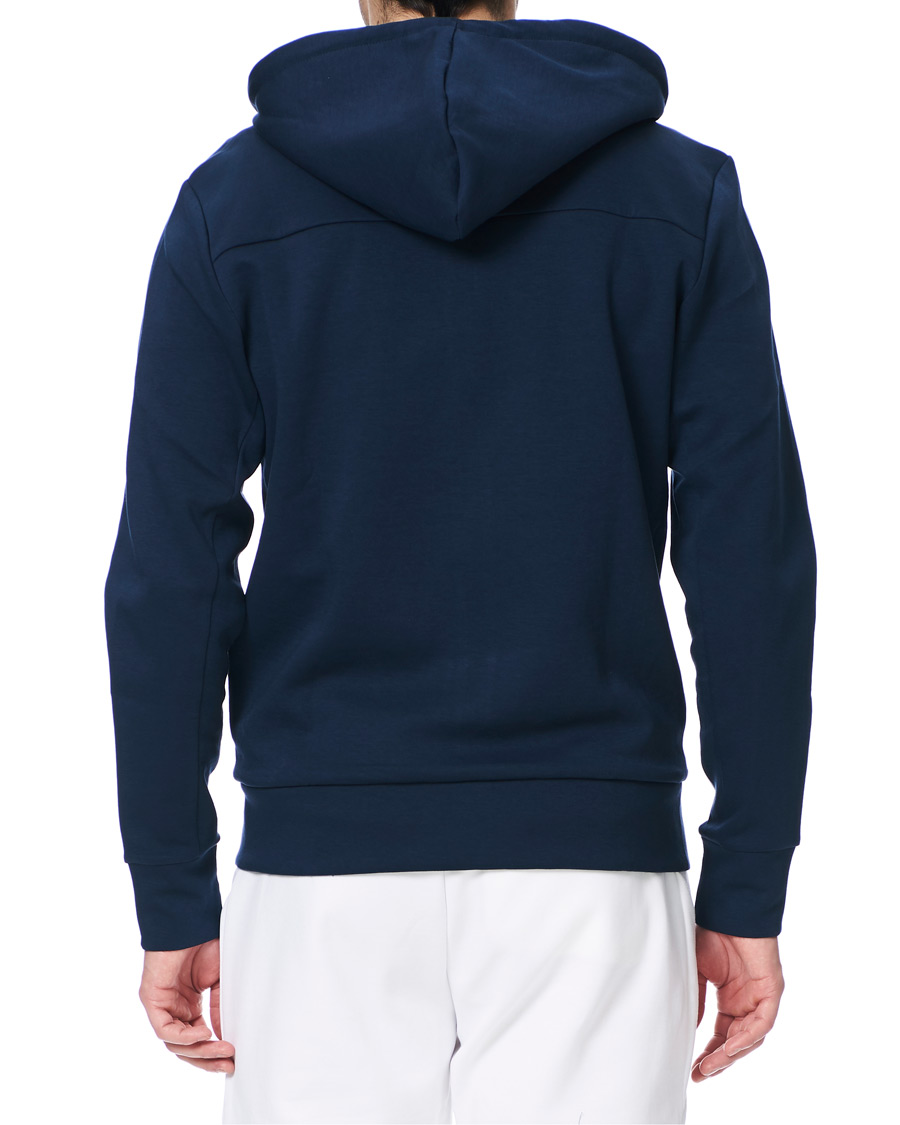 Herre | Trøjer | BOSS GREEN | BOSS Athleisure Saggy Circle Full-Zip Hoodie Navy/Rosé Gold