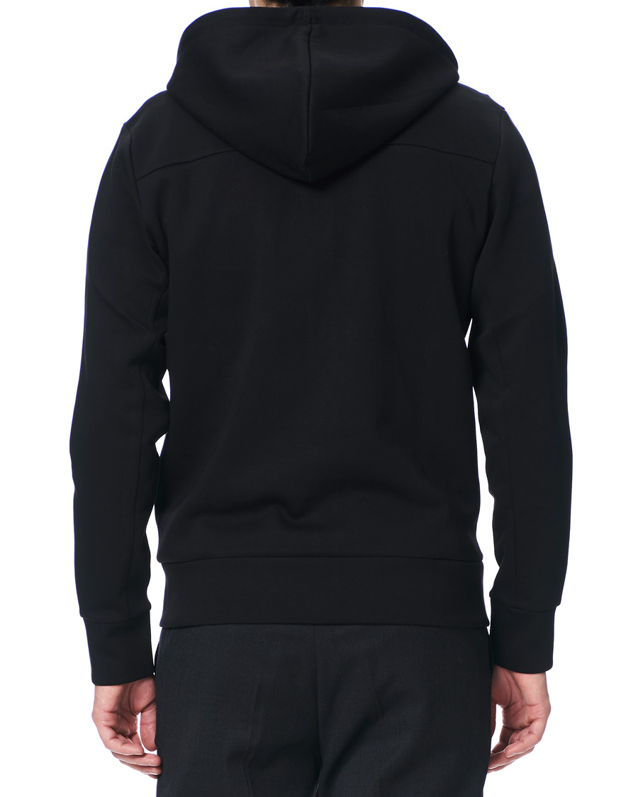 Herre | Trøjer | BOSS GREEN | BOSS Athleisure Saggy Circle Full-Zip Hoodie Black/Gold