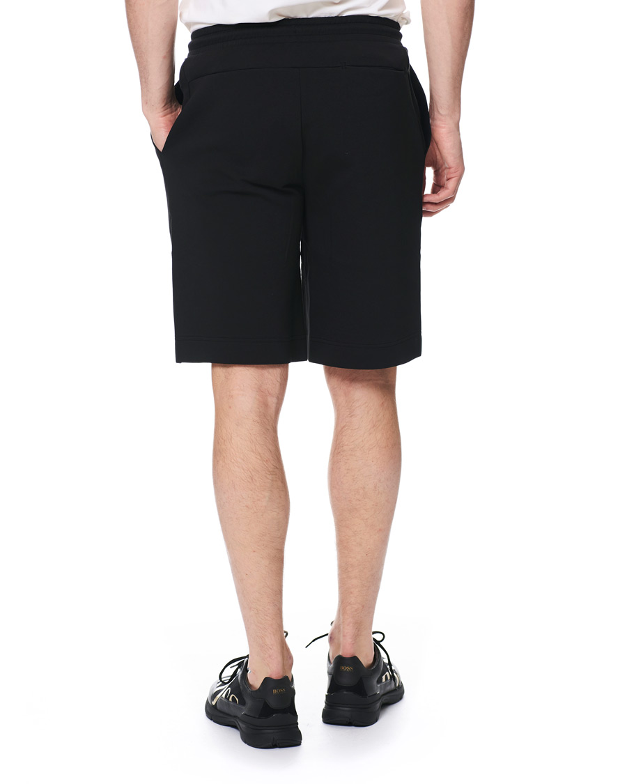 Herre | Shorts | BOSS GREEN | BOSS Athleisure Halboa Circle Shorts Black/Gold