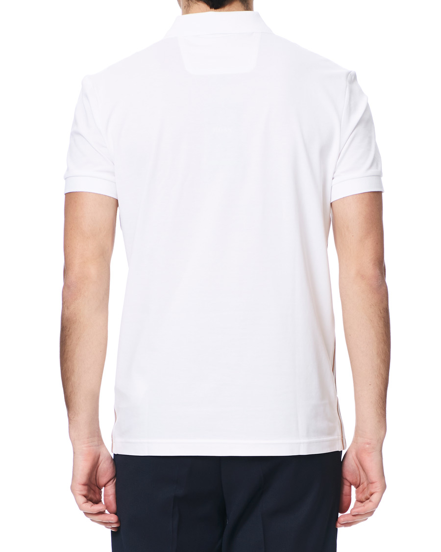 Herre | Polotrøjer | BOSS GREEN | BOSS Athleisure Paddy Circle Polo White/Gold