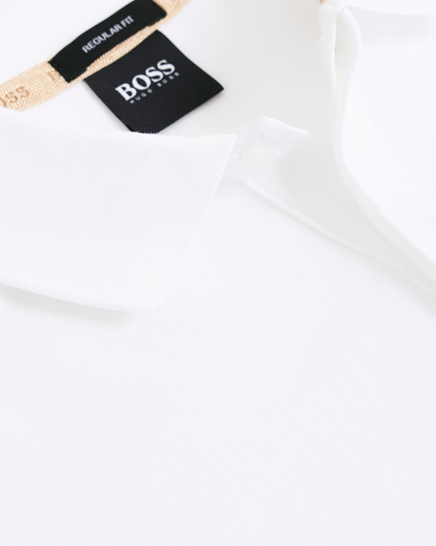 Herre | Polotrøjer | BOSS GREEN | BOSS Athleisure Paddy Circle Polo White/Gold