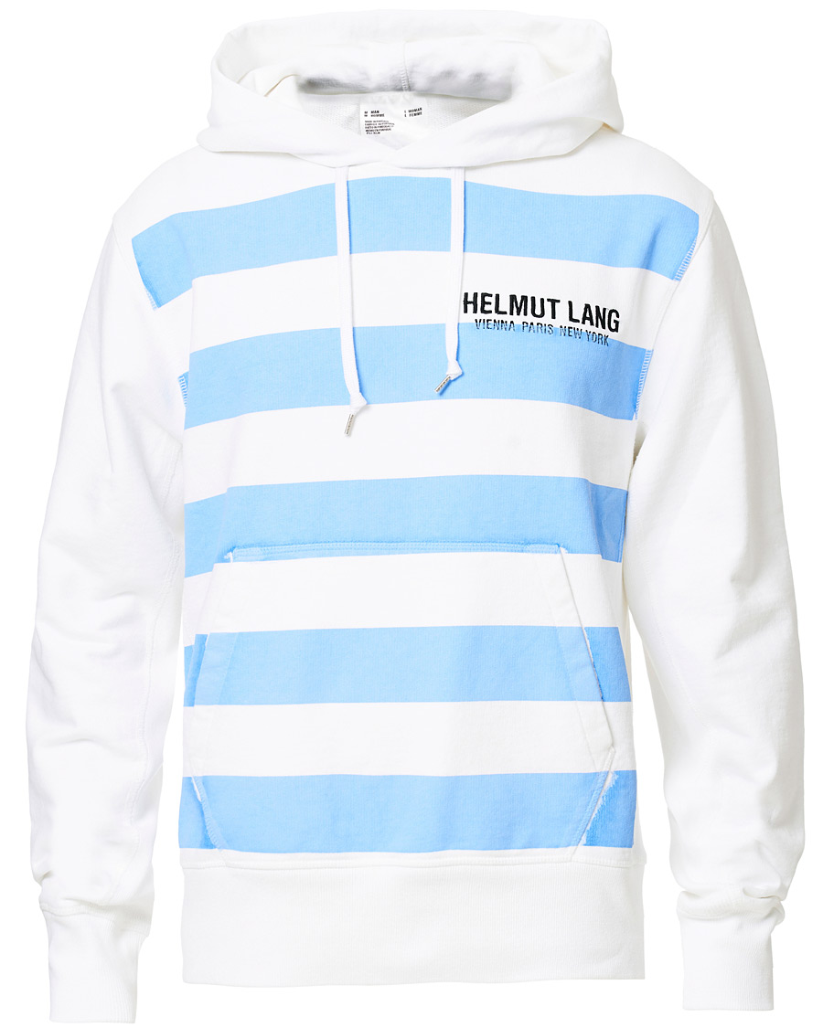 Herre | Trøjer | Helmut Lang | Bars Hoodie Sweat Chalk White