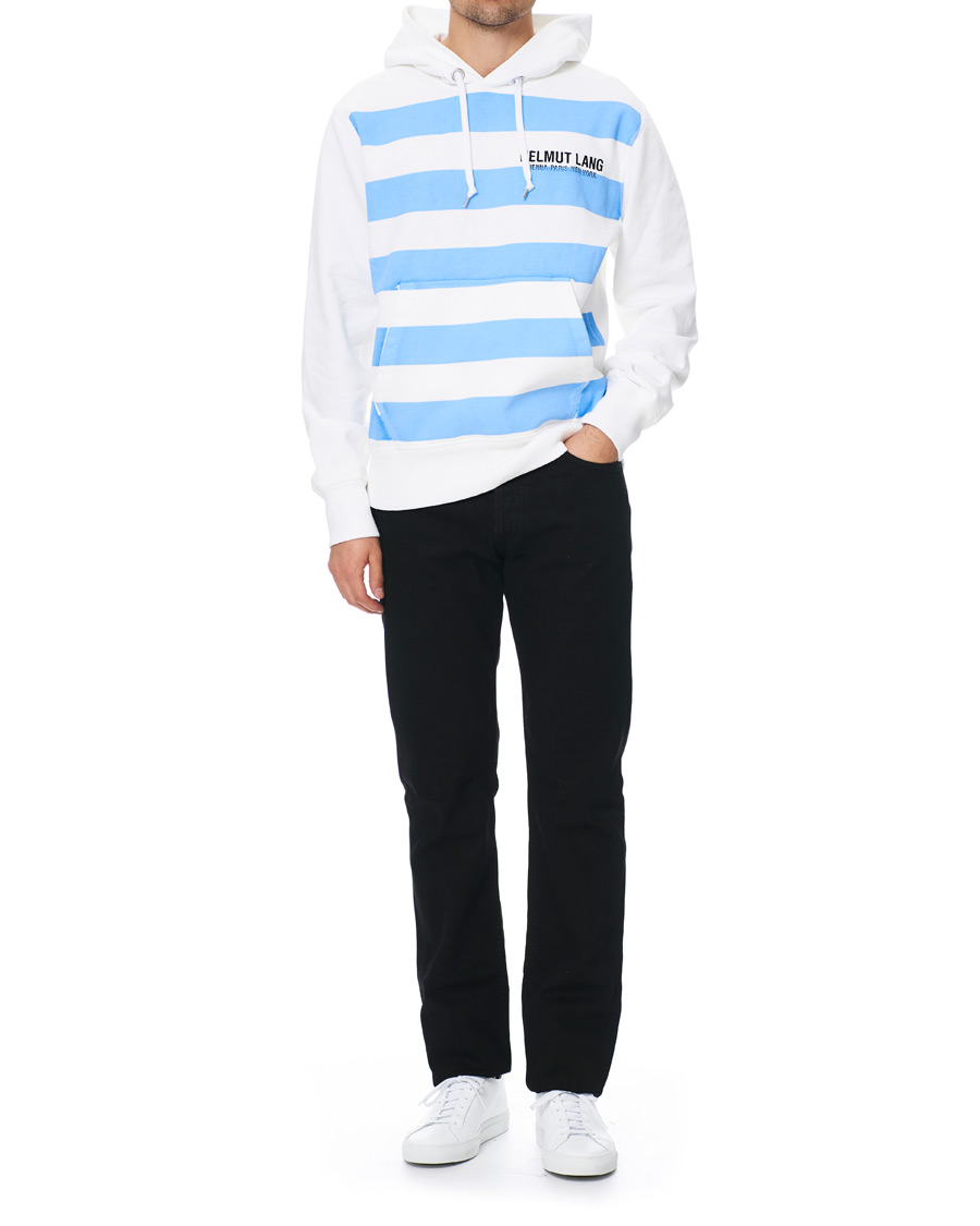Herre | Trøjer | Helmut Lang | Bars Hoodie Sweat Chalk White
