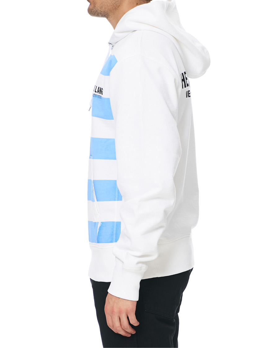 Herre | Trøjer | Helmut Lang | Bars Hoodie Sweat Chalk White